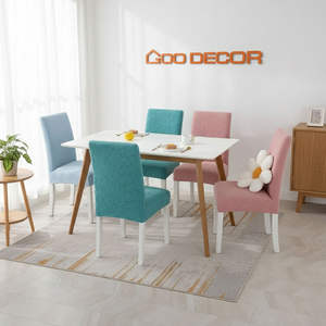 Good Quality Bow <b>Chair</b> Covers Elastic Folding Elastic <b>Dining</b> Table <b>Chair</b> Cover From Vietnam Direct Factory For Events - Product Image 6