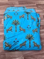 Kain Kanvas Katun Organik Ramah Lingkungan Grosir, Cetak Blok Tangan India, Blackout 280 GSM, Sedang, untuk Dekorasi Rumah dan Kerajinan
