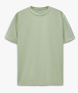 T-shirts homme grande taille nouvel arrivage Logo personnalisé de couleur unie très demandé imprimé avec un faible quantité minimale de commande - Product Image 6