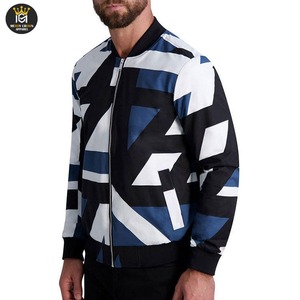 เสื้อแจ็คเก็ตบอมเบอร์คอตั้งสำหรับผู้ชายเสื้อแจ็คเก็ตลำลองสำหรับฤดูหนาวเสื้อแจ็คเก็ตฤดูหนาว - Product Image 2