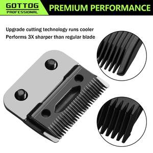 Cuchillas de Repuesto de Acero Inoxidable para Cortapelos, Cuchillas Cónicas de Grafito Compatibles con las Cuchillas Negras para Cortapelos - Product Image 4