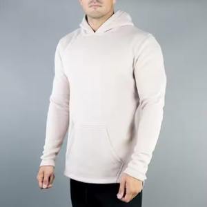 Sweat-shirts amples pour hommes en polyester, à séchage rapide, respirants, sweat-shirts de sport, logo personnalisé, sweat-shirts à capuche décontractés, sweat-shirts de course - Product Image 4