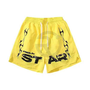 Top Design été arrivée chaude haute Streetwear Pure marque de mode hommes et femmes ample et mince 100% coton cinq cents Shorts - Product Image 2