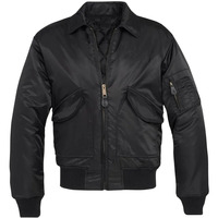 Blouson de sécurité bleu personnalisable pour homme Vêtements de service tactiques avec patchs brodés et fermeture à glissière