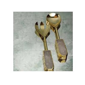 Juego de cubiertos de acero inoxidable con diseño de mármol blanco, cortador de queso y cuchillo para uso doméstico - Product Image 4