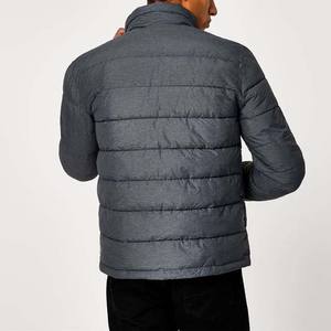 Chaqueta acolchada de invierno para hombre de High Street, cuello levantado de alta calidad, cierre de cremallera impermeable, tela tejida, servicios OEM, recién llegado - Product Image 2