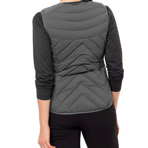 Chaleco Acolchado de Plumón para Mujer, Estilo Ecuestre, Cuello Redondo, Sin Mangas, Talla Grande, al Mejor Precio - Product Image 3