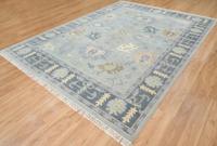 Tapis noué à la main Oushak classique vintage, couleur unie, antidérapant, à poils ras, pour la maison, la chambre, la cuisine, le salon, la salle de bain