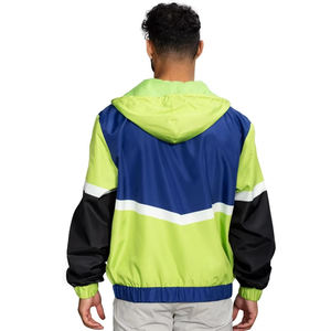 Top Ranking Men Windbreaker Jacket Breathable Hot Selling New Arrival Adjustable Wholesale Windbreaker Men's Jackets wholesale - Product Image 5