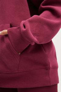 Pull à capuche oversize pour femme en molleton 100 % coton, vente chaude, logo personnalisé, séchage rapide, écologique, décontracté pour l'hiver - Product Image 4