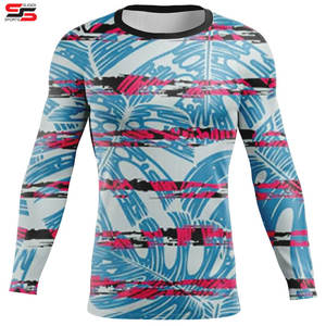 Bras imprimé Sublimation Kids Rash Guard Bjj Rash Guard Meilleure vente chaude Kids Rash Guard - Product Image 4