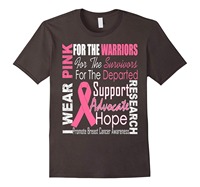 T-shirts respirants à manches longues roses pour hommes, 100 % coton, coupe ample, pour la sensibilisation au cancer du sein 'Diffusez l'espoir' pour les survivants