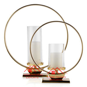 Candelabro Moderno para Decoración de Centros de Mesa en Bodas, Portavelas Único para Velas de Té - Product Image 1