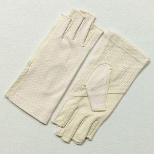 Gants de conduite pour femmes, fins, en coton, à pois, sans doigts, antidérapants, respirants, protection solaire, pour l'hiver - Product Image 4