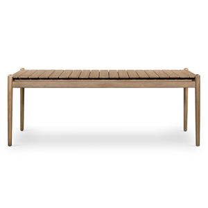 Muebles de exterior de madera maciza de teca mesa de comedor para Patio jardín comedor-Kava - Product Image 2