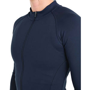 Chaqueta de gimnasio con logotipo personalizado para mujer, forro polar holgado Totalmente personalizado con cremallera larga, ropa informal, procesamiento de punto de estilo más famoso - Product Image 2