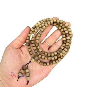 สร้อยข้อมือไม้อาการ์วู้ดจากเวียดนามสีดำบริสุทธิ์ลูกปัด108ชั้นเยี่ยมคุณภาพสูงจากไม้เวียดนามสีดำ - Product Image 2
