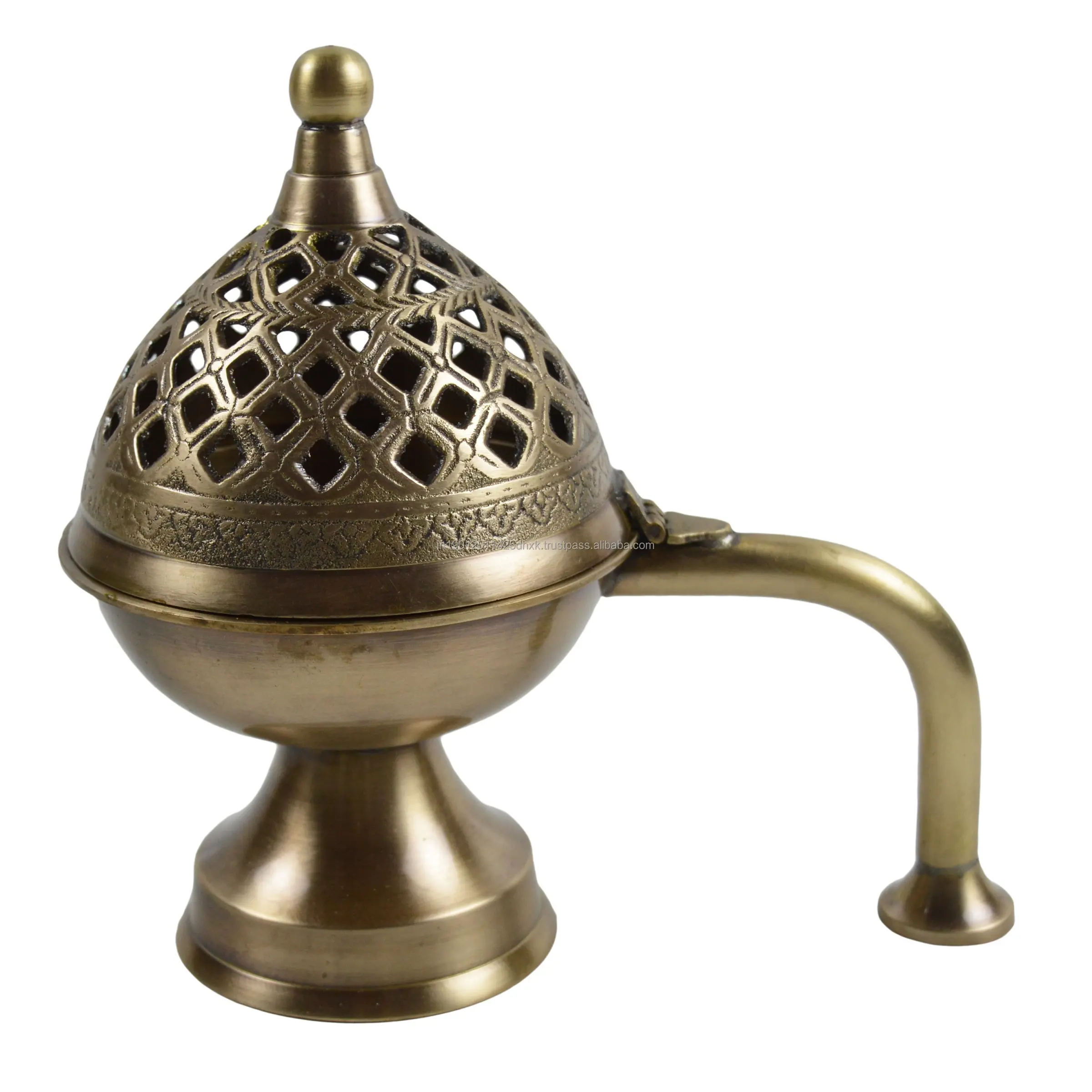 INDIA Golden Brass Incense Stick Holder for Pure Home office and Temple Table Top Product and Buissness Gifting