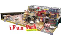 Ifun Park Indoor Kids Playground Slides Ball Pool Trampoline Fun Zone pour enfants personnalisés