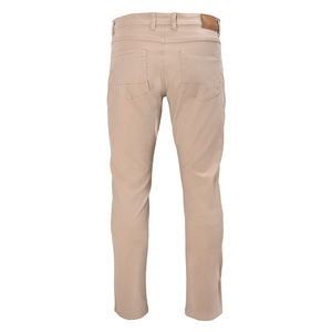 Pantalon chinos coupe classique en coton mélangé léger pour hommes, pantalon décontracté pour tous les jours, bureau et extérieur - Product Image 5