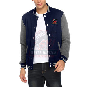 Low Moq Custom Size Durable Material Men Letterman <b>Jackets</b> <b>Cheap</b> Price High Quality Casual Wear <b>Winter</b> <b>Jacket</b> - Product Image 2
