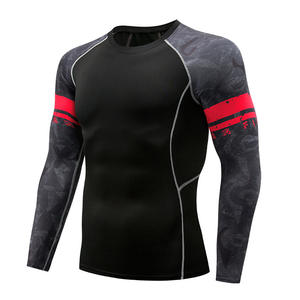 Camiseta de Rashguard Personalizada para MMA, para Hombre, Ajuste de Entrenamiento, Secado Rápido, Transpirable, Tejido Sostenible de Primera Calidad, para Surf, BJJ, Grappling - Product Image 5