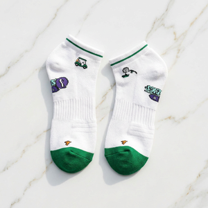 Custom Design Cushioned Crew <b>Socks</b> Lightweight Durable <b>Socks</b> for Running Golf Hiking Camping Skateboarding and Sports - Product Image 1