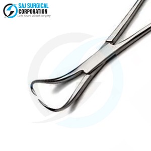 Ergonomic Towel Clamps Non <b>Slip</b> Handle German Steel For Comfortable Use During <b>Long</b> Surgical Procedures - Product Image 2