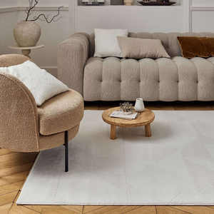 Carmel Cream Abstract <b>Area</b> <b>Rug</b> <b>Set</b> 6000 Series - Product Image 4