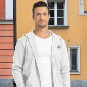 Sudadera con Capucha de Invierno para Hombre de Alta Calidad, 100% Algodón, Forro Polar, Bordada, Transpirable, de Secado Rápido, Antiarrugas, Corte Regular, Color Jaspeado - Product Image 5
