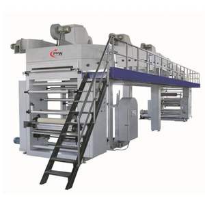 Machine de revêtement de papier auto-adhésif à moteur hydraulique numérique automatique, chambre de 30 pouces et 120 pieds pour rouleaux de papier d'étiquettes et d'autocollants - Product Image 2