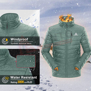 Veste matelassée à la vente chaude, en nylon/polyester, veste d'hiver de haute qualité, veste matelassée pour hommes - Product Image 4