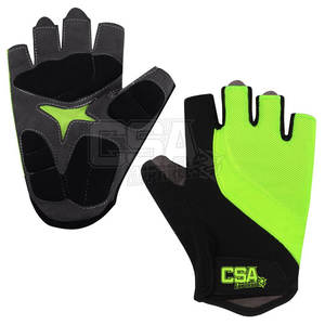 Guantes de Ciclismo de diseño personalizado de servicio OEM a la venta guantes de Ciclismo de medio dedo hechos en Pakistán - Product Image 1
