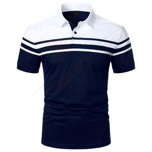 Camisas Polo Hombres Camiseta Polo Ropa personalizada Ropa de manga corta Tops Ropa de verano Polo de secado rápido de gran tamaño OEM - Product Image 1