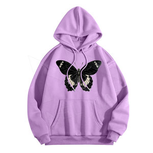 Vente en gros OEM Logo personnalisé Sweats à capuche à manches longues pour femmes Custom Fashion Wear Sweats à capuche pour femmes à vendre - Product Image 2