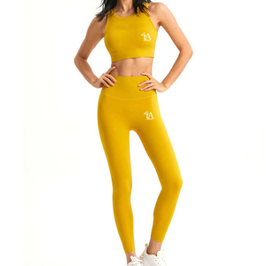 Conjuntos de Yoga de secado rápido La mejor calidad Nueva moda Tarifas al por mayor Etiqueta personalizada Moda novedosa Nuevos conjuntos de yoga llegados - Product Image 1