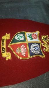 หมวกแก๊ปรักบี้สีแดงปักด้วยทองหมวกรักบี้โลโก้ตามสั่ง - Product Image 2