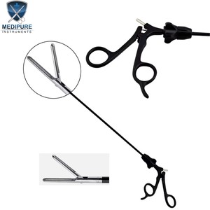 Pinza Johan Laparoscópica de 22 mm con Mandíbulas de 5 mm y 45 cm, Precio de Fábrica, Instrumento Quirúrgico MEDIPURE INSTRUMENTS - Product Image 2