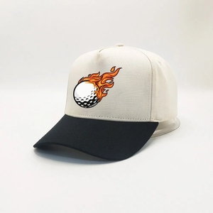Gorras de Golf Impermeables y Transpirables de 5 Paneles con Logotipo Personalizado, Etiqueta Tejida Interior y Tecnología Anti-Sudor, Cierre Ajustable - Product Image 2