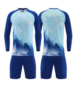 เสื้อกีฬาแขนยาวสำหรับผู้ชายชุดทีมของผู้ใหญ่เสื้อฟุตบอลพิมพ์ลาย - Product Image 1