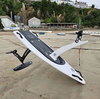 Planche de surf électrique hydrofoil unisexe 145/155/168/210cm en mousse EPS et PVC, avec télécommande, kit de réparation, garantie 5 ans, conduite facile