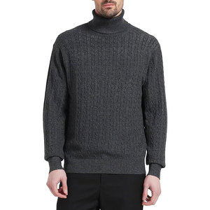Pulls d'hiver pour hommes de haute qualité, doux, chauds, respirants, en tricot, avec logo sur le devant, pour un usage décontracté, au bureau et pour les activités de plein air - Product Image 1