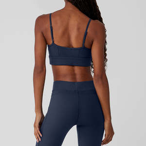 Pakistan Fashion Racing Maillots de bain pour femmes Séchage rapide Halter Bikini Couleur unie Ensemble de maillots de bain deux pièces - Product Image 3