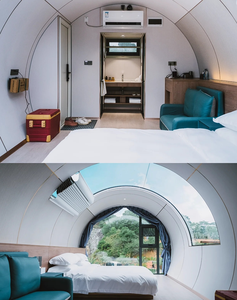 บ้านคอนเทนเนอร์แบบขยายได้หนึ่งห้องนอนพร้อมห้องนั่งเล่น1ห้องและห้องน้ำขนาด38ตารางเมตร - Product Image 3