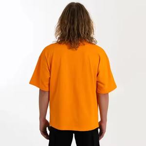 T-shirt vintage délavé à l'acide pour homme, design personnalisé, impression sur pierre, haute qualité, 100% coton tricoté, surdimensionné, 2025 - Product Image 2