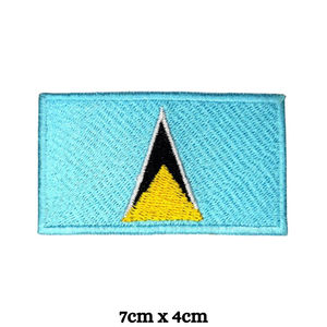 Wholesale New Design Flag Embroidery Patches <b>Iron</b>-<b>on</b> <b>Letter</b> Sequins Woven Badges for Clothing Hats Sports OEM Available - Product Image 6