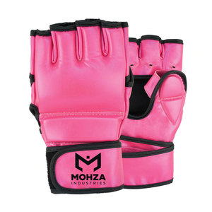 Guantes de MMA de Alta Calidad Hechos en Pakistán a Precio Económico, con Absorción de Humedad, Cierre de Velcro, Cómodos, de Cuero, Unisex, MOHZA - Product Image 1