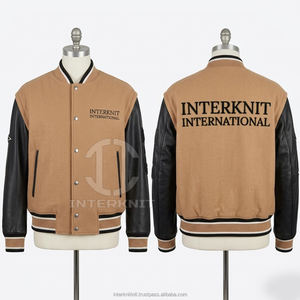 Chaqueta Varsity Personalizada para Hombre, Chaqueta Letterman Bordada con Mezcla de Lana, Chaqueta Varsity Masculina, Chaqueta Universitaria de Moda Urbana - Product Image 1