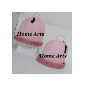 Plateau à dessert en aluminium martelé avec poignées en bois et couvercle en acrylique, dernier design, forme carrée, plateau à dattes en Inde - Product Image 2