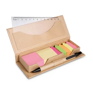 STIBOX Set di Penne in Cartone Sostenibile, Merchandising da Scrivania Ecologico - Product Image 1
